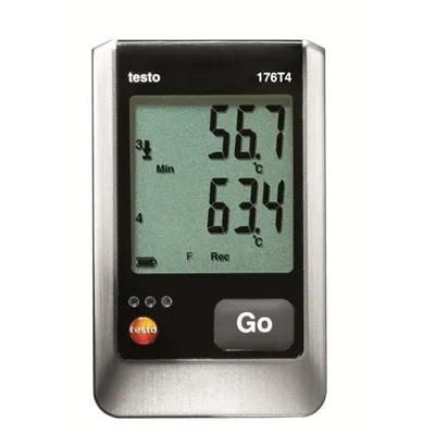 Testo 176 T4 - 4-kanálový dátový zapisovač teploty -200 až +1000°C